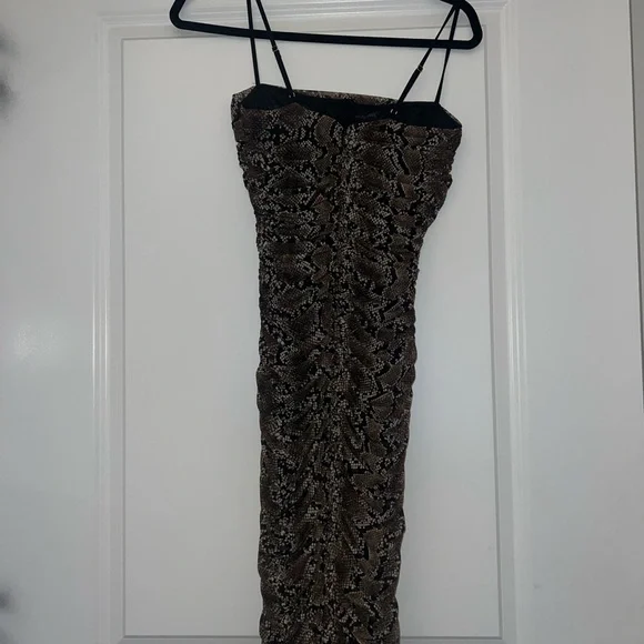 Babaton Snakeskin Print Dress - Picture 4 of 5
